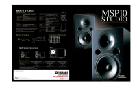 Yamaha MSP-10-STUDIO - Brochure